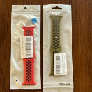 Apple 38/40 rubber watch bands